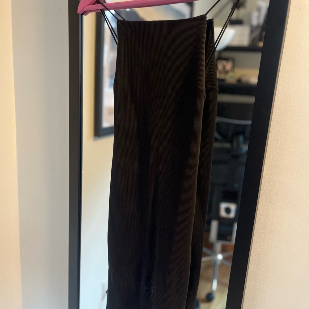 H&M Divided Black Ribbed Dress - Picture 3 of 5